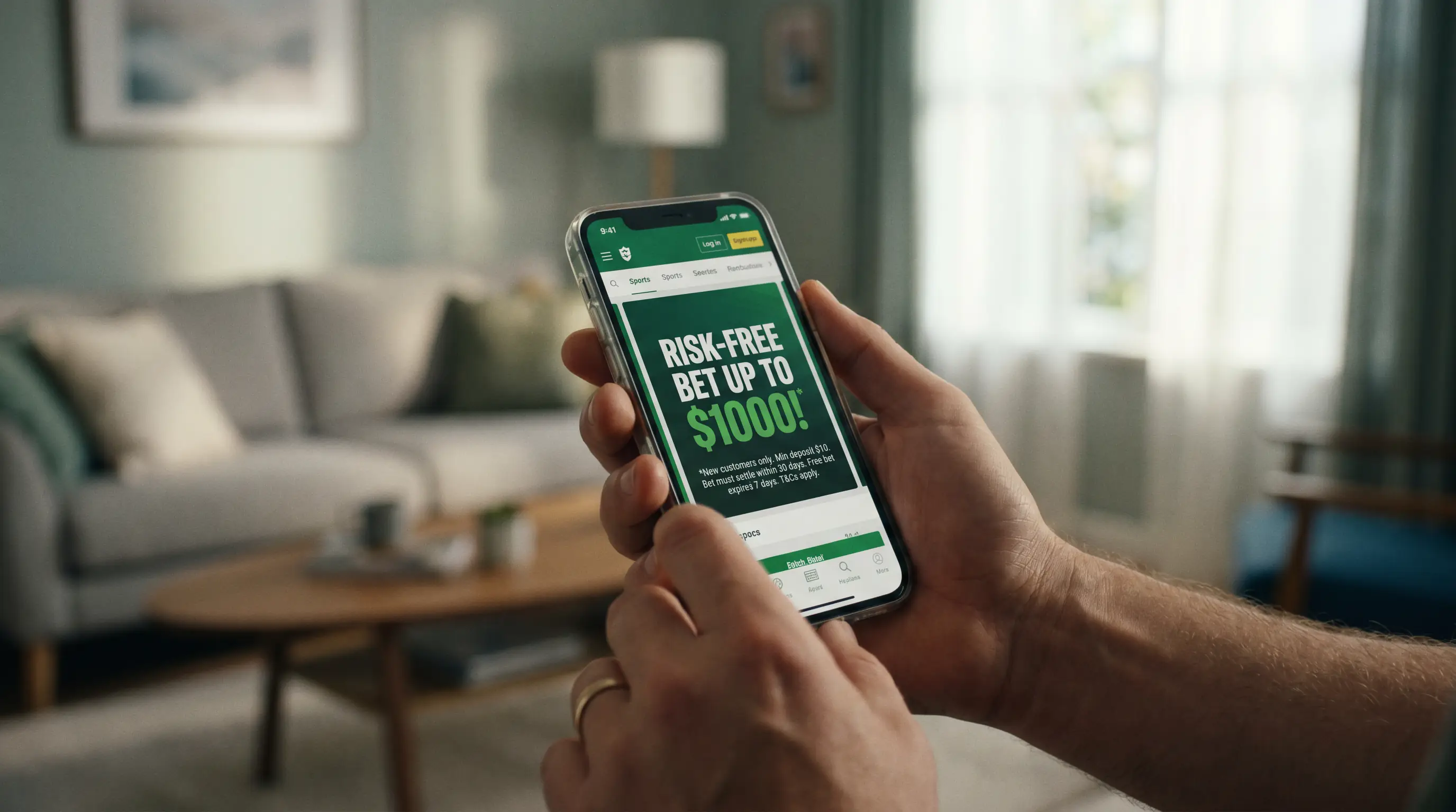Risk-free first bet offer refund process illustrated step by step